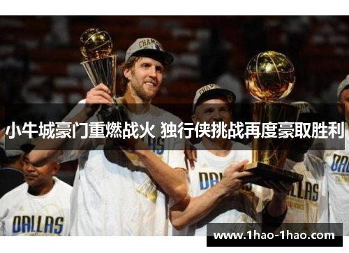 小牛城豪门重燃战火 独行侠挑战再度豪取胜利